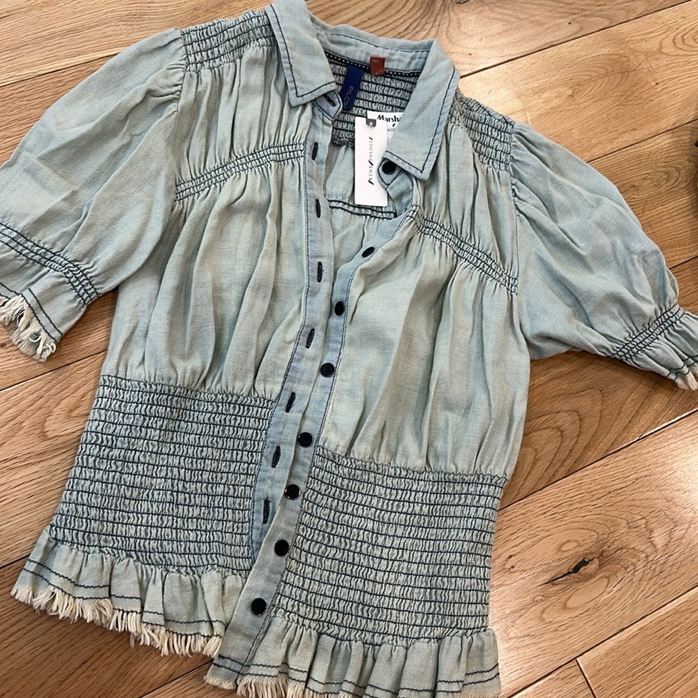 Soft Jean top - Picture 2 of 3